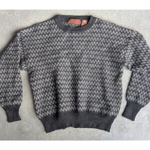 Hastings 100% Merino Wool Sweater XS Petite Fit Heritage Knit Made in Uruguay